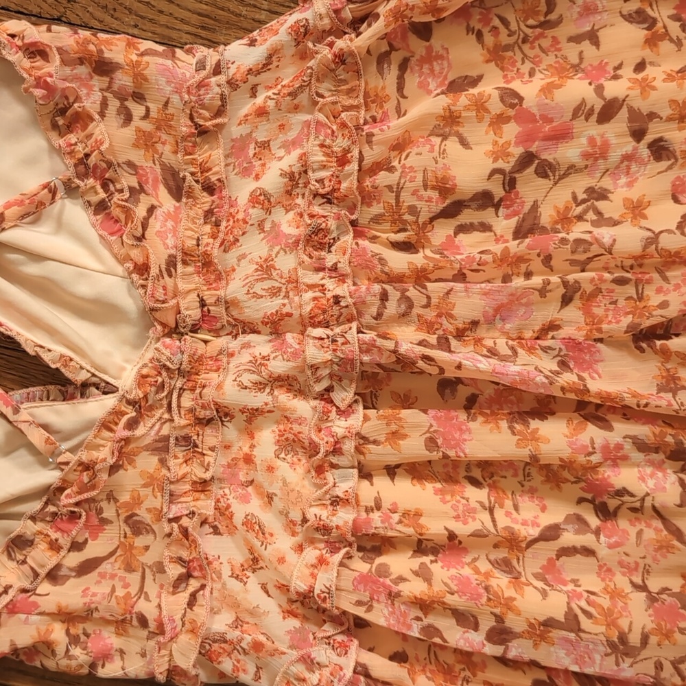 Altar'd State Floral Dress, Small - Picture 5 of 8